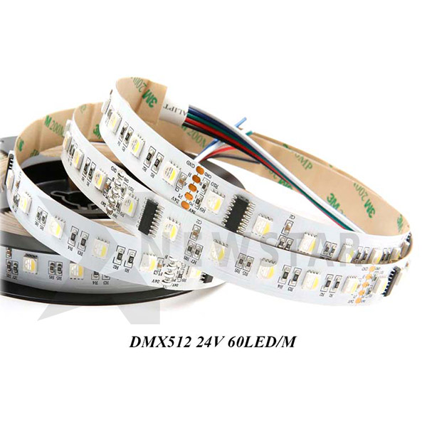 24v-60 LED-10pixelov-dmx-adresovateľný-rgbw-LED-strip-s-UCS512-2