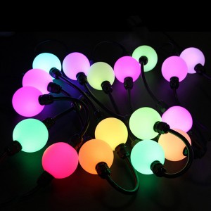 360degree Pixel LED Ball SPI DMX RGB RGBW 36mm 50mm 80mm 100mm GS8208 DMX512 SM16511 WS2818 WS2811 waterproof Xmas decoration ball