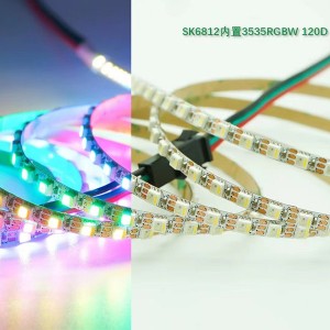 Tiras de LED de pixel HD8812 SK6812 3535 RGBW