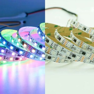 TM1934 60 LEDs DC12 V 20 Pixel/m RGB-Pixel-LED-Streifen