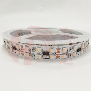WS2814 DC24V RGBW Addressable LED Strips 120leds/m double row two data signal cable